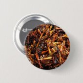 Badge Rond 5 Cm Grasshopper frit (Takkataen Thot) Alimentation asi (Devant & derrière)