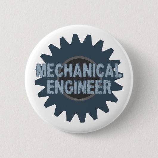 Badge Rond 5 Cm Gray Bleu Gray (Devant)