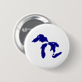 Badge Rond 5 Cm Great Lakes (Devant & derrière)