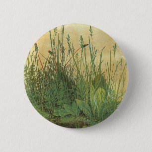 Badge Rond 5 Cm Great Piece of Turf d'Albrecht Durer, Art Vintage