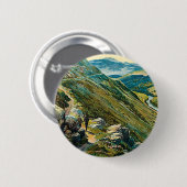 Badge Rond 5 Cm Great Western Railway ~ Pays de Galles (Devant & derrière)