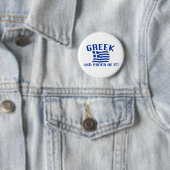 Badge Rond 5 Cm Grec fier (En situation)