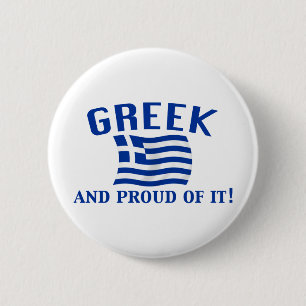 Badge Rond 5 Cm Grec fier