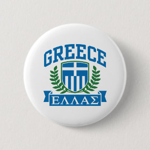 Badge Rond 5 Cm Grèce