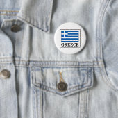 Badge Rond 5 Cm Grèce (En situation)