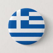 Badge Rond 5 Cm Grèce Flag GR (Devant)
