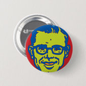 Badge Rond 5 Cm greenface (Devant & derrière)