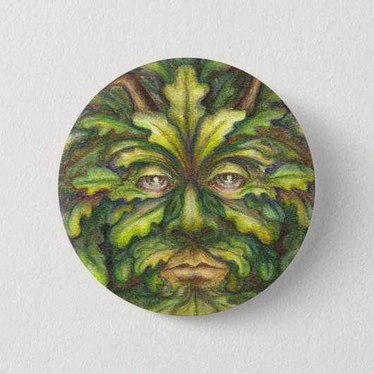 Badge Rond 5 Cm Greenman (Devant)