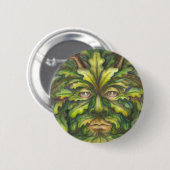 Badge Rond 5 Cm Greenman (Devant & derrière)