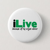 Badge Rond 5 Cm greffe iLive (Devant)