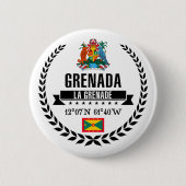 Badge Rond 5 Cm Grenade (Devant)