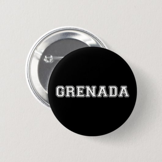 Badge Rond 5 Cm Grenade (Devant & derrière)