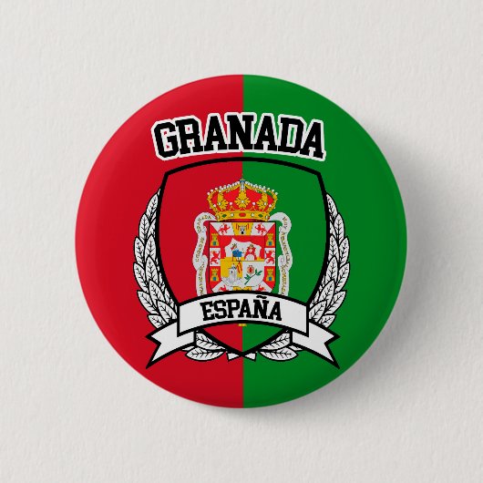 Badge Rond 5 Cm Grenade (Devant)