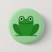 Badge Rond 5 Cm Grenouille (Devant)