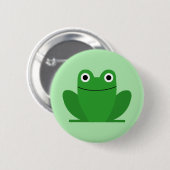 Badge Rond 5 Cm Grenouille (Devant & derrière)