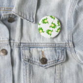 Badge Rond 5 Cm Grenouille (En situation)