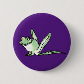 Badge Rond 5 Cm Grenouille (Devant)