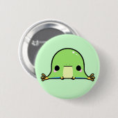 Badge Rond 5 Cm Grenouille de Kawaii (vous changez l'arrière - (Devant & derrière)