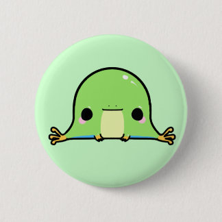 Badge Rond 5 Cm Grenouille de Kawaii (vous changez l'arrière -