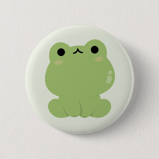 Badge Rond 5 Cm Grenouille mûre (Devant)