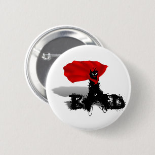 Badge Rond 5 Cm Gribouillage si mauvais