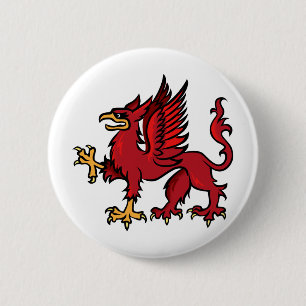 Badge Rond 5 Cm Griffon