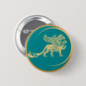 Badge Rond 5 Cm griffon gothique (Devant & derrière)