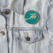 Badge Rond 5 Cm griffon gothique (En situation)