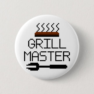BADGE ROND 5 CM GRILL MASTER