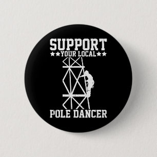 Badge Rond 5 Cm Grimpeur de Tour _4 