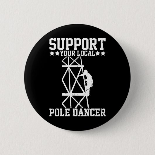 Badge Rond 5 Cm Grimpeur de Tour _4 (Devant)