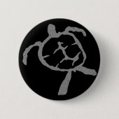 Badge Rond 5 Cm gris-tortue (Devant)