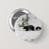 Badge Rond 5 Cm Grizzlis (Devant & derrière)