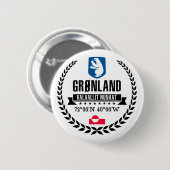 Badge Rond 5 Cm Groenland (Devant & derrière)