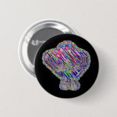 Badge Rond 5 Cm Grogger le Golem (Devant & derrière)
