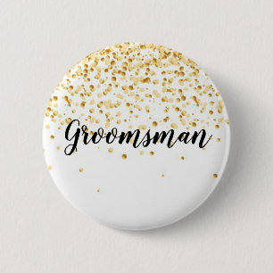 Badge Rond 5 Cm Groomsman