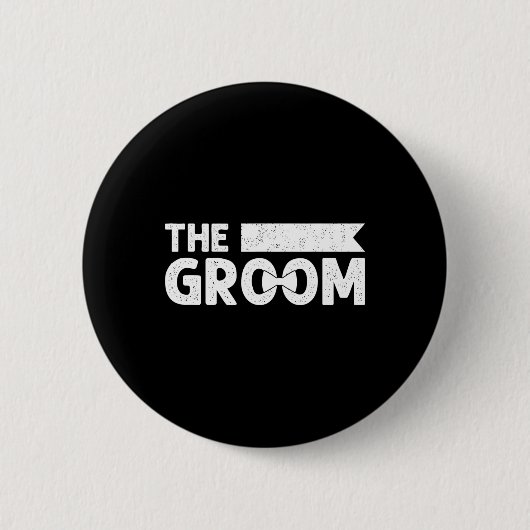 Badge Rond 5 Cm Groomsmen Mariage Te (Devant)