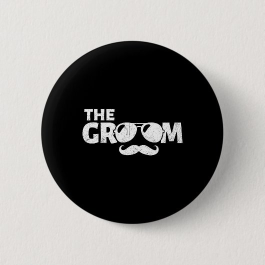 Badge Rond 5 Cm Groomsmen Mariage Te (Devant)