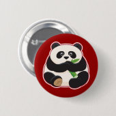 Badge Rond 5 Cm Gros panda (Devant & derrière)