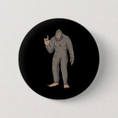 Badge Rond 5 Cm Gros pied Asl Gesture main Sourde perte d'audition (Devant)