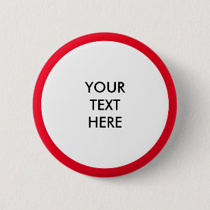 Badge Rond 5 Cm Gros points blancs + votre fond & idées