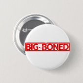 Badge Rond 5 Cm Gros Timbre (Devant & derrière)