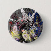 Badge Rond 5 Cm Gros yeux (Devant)