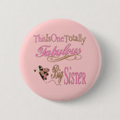 Badge Rond 5 Cm Grosses Soeurs Totalement Fabuleuses (Devant)