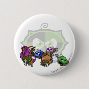 Badge Rond 5 Cm Groupe de lac Kiko d'équipe