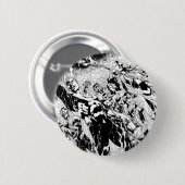 Badge Rond 5 Cm Groupe vert de lanterne (Devant & derrière)