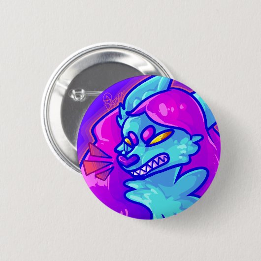 Badge Rond 5 Cm grr (Devant & derrière)