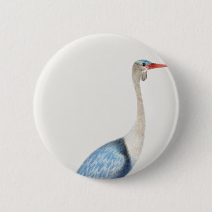 Badge Rond 5 Cm Grue mouillée