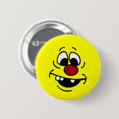 Badge Rond 5 Cm Grumpey de visage (Devant & derrière)