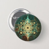 Badge Rond 5 Cm Grunge fractal (Devant & derrière)